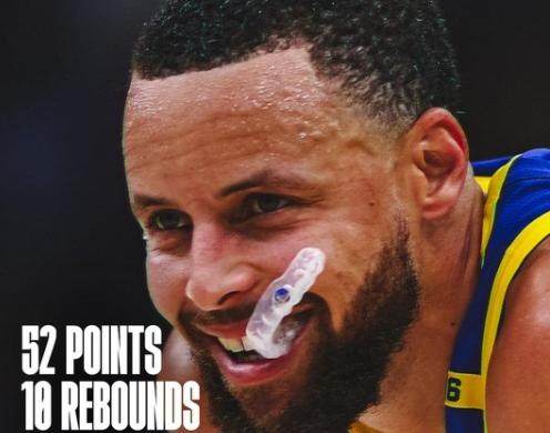 开云-‌37岁新巅峰！库里52分+12三分压乔詹再写不老神话